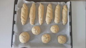 Proces pečenja bavarskih kifli