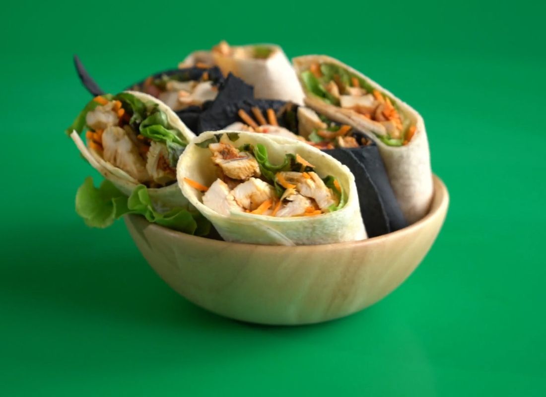 Ćureći Wrap u činiji