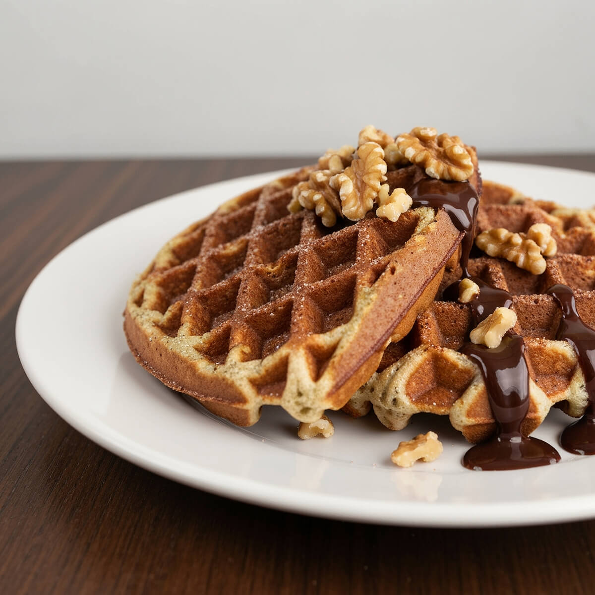 Sweet protein waffles