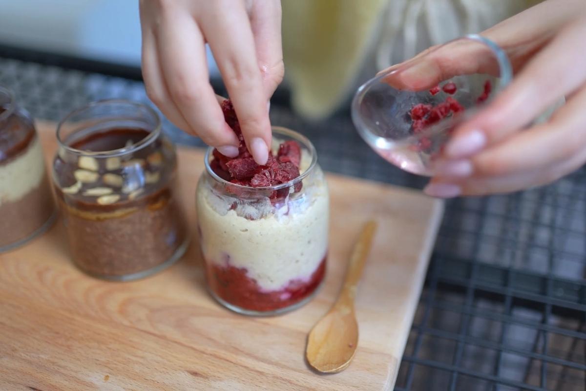 Overnight oats sa skyrom